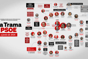 El PP lanza una web con el mapa de la corrupción del PSOE