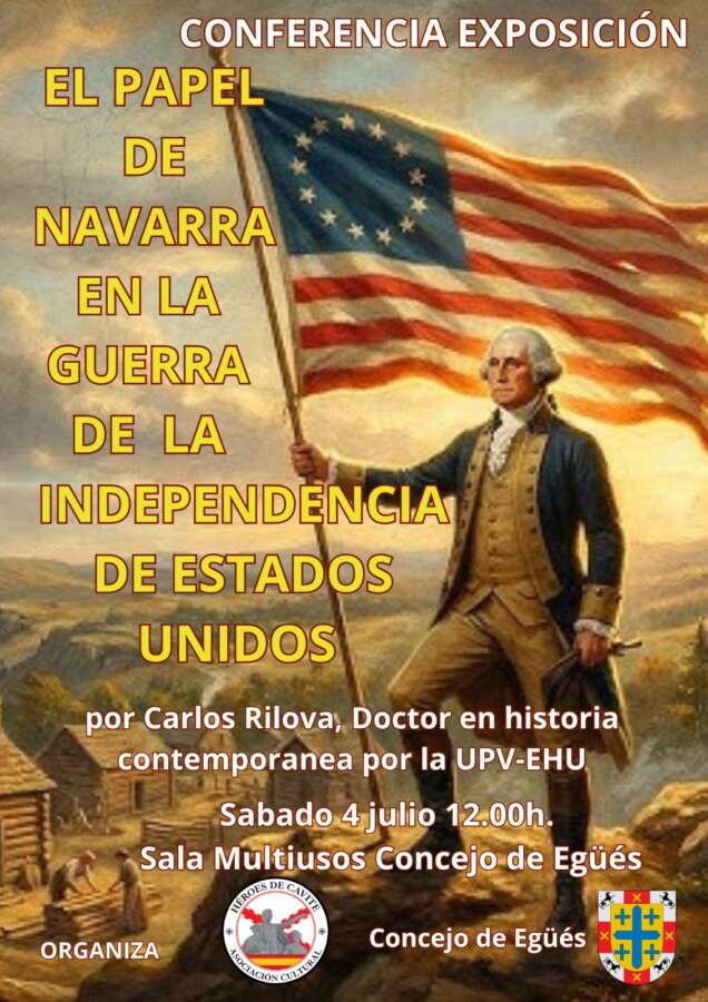 El papel de Navarra en la guerra de la Independencia de EEUU