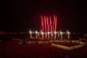 David Bordes Santamaría recibe el San Fermín de Oro del XXIV Concurso Internacional de Fuegos Artificiales de Autor