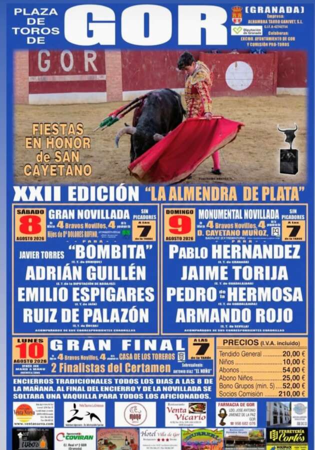 El navarro Pablo Hernández disputará el Trofeo Almendra de Plata en Gor, Granada