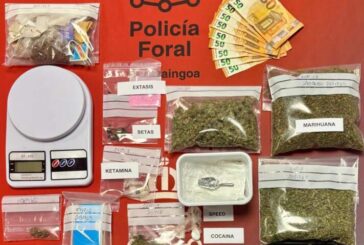 Ingresa en prisión una mujer por tráfico de drogas en Berriozar, Navarra