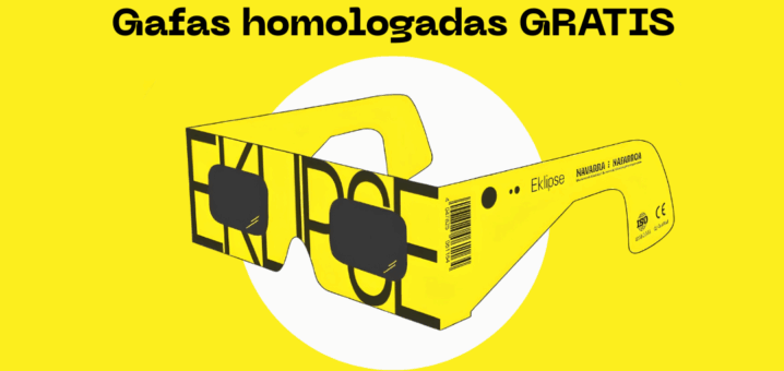 Corella reparte gafas homologadas para el gran eclipse solar que se verá en Navarra