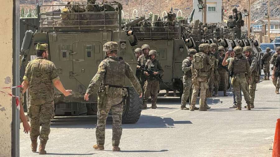 Detenido un marroquí en Ceuta por intentar apuñalar a un militar español