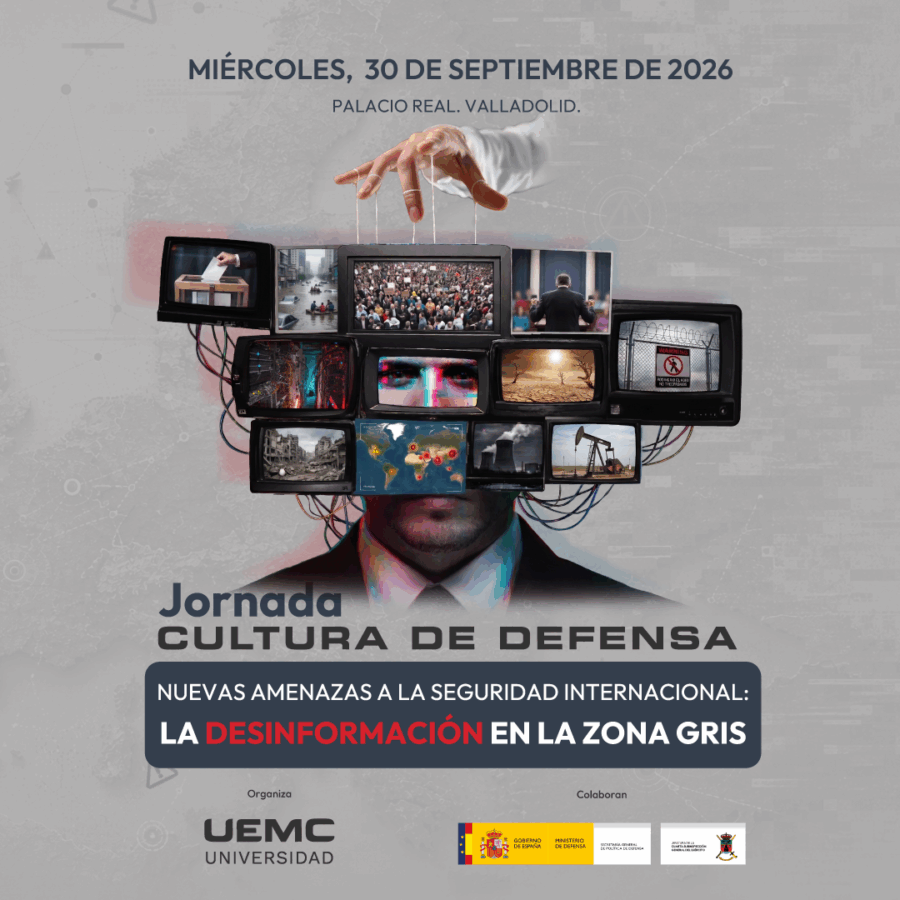 La UEMC analiza en el Palacio Real de Valladolid la desinformación como amenaza para la seguridad internacional