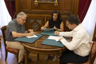 El Ayuntamiento de Pamplona suscribe un convenio con Gobierno de Navarra y CEIN para promover el emprendimiento y la creación de empresa