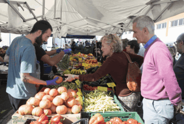El mercadillo de Landaben regresa este domingo tras el parón veraniego con más de un centenar puestos de venta de alimentación y otros productos