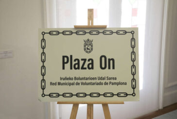 La red municipal de voluntariado de Pamplona, Plaza On, cuenta con 275 personas voluntarias