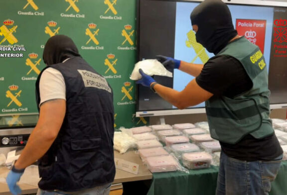 Desmantelado el mayor laboratorio de droga sintética localizado hasta el momento en Navarra