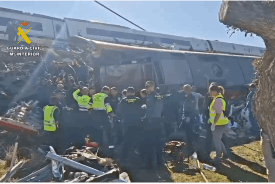 La Guardia Civil habilita oficinas para familiares de las víctimas del accidente ferroviario en Urda