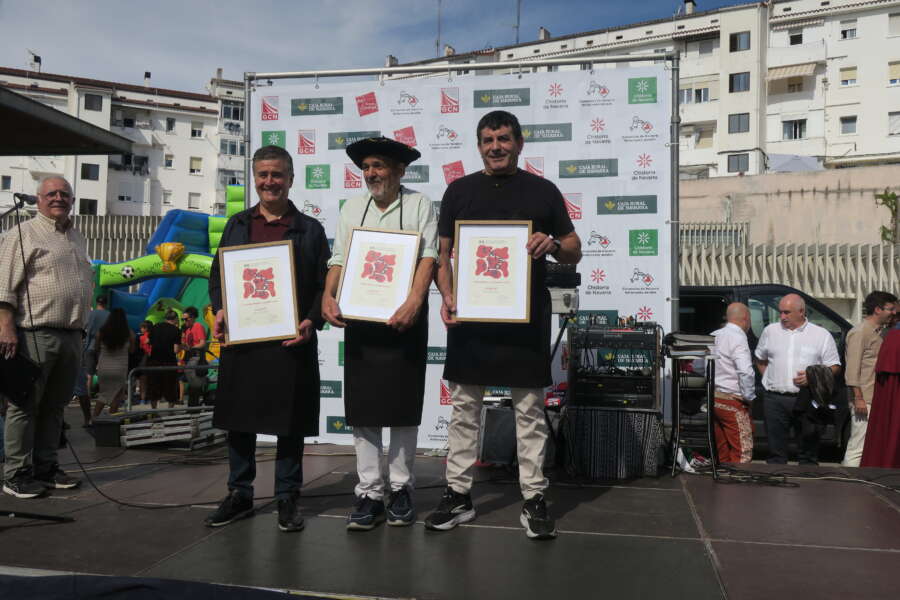 José Ignacio Zuazu de Pamplona gana el XX Concurso Navarro de Chistorra