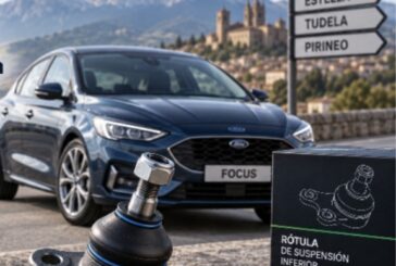 Ford Focus en Navarra: cuando una rótula de suspensión empieza a avisar
