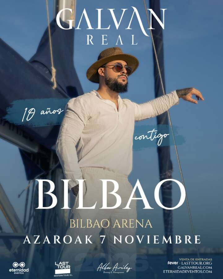 El mix latino y flamenco de Galvan Real pasará por el Bilbao Arena este noviembre