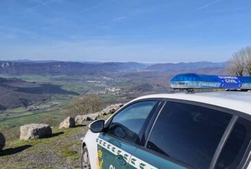 Guardia Civil participó en el dispositivo de búsqueda de un hombre desaparecido mientras recogía hongos en Artesiaga